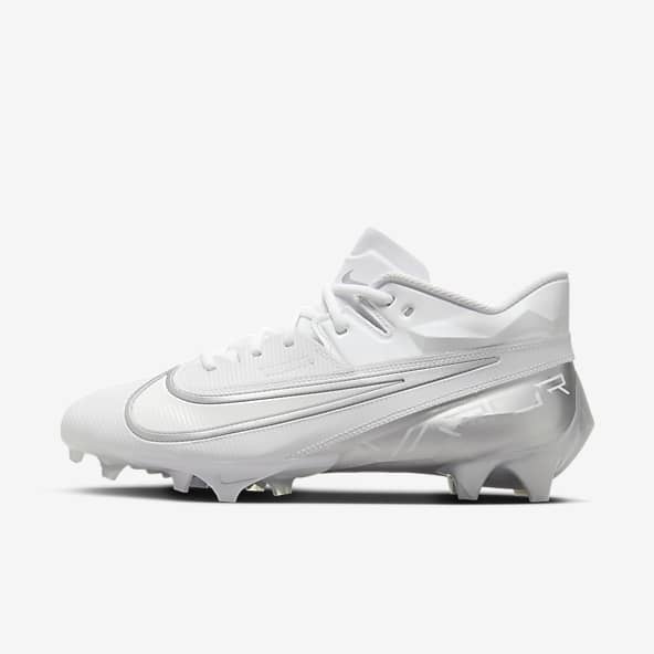 Nike vapor white and gold cleats best sale